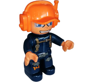 LEGO Mann mit Jumpsuit Duplo-Figur