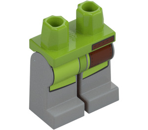 LEGO Mann mit Limette Apron Minifigur Hüften und Beine (3815 / 68961)