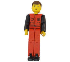 LEGO Man with Red Overalls Technic Figure