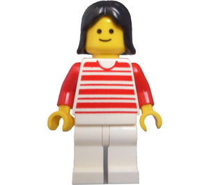 LEGO Man with Striped Shirt Minifigure