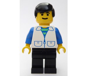 LEGO Man mit Suit Minifigur