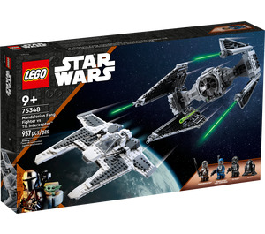 LEGO Mandalorian Fang Fighter vs TIE Interceptor Set 75348 Packaging