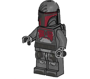LEGO Mandalorian Super Commando with Printed Legs (Male) Minifigure