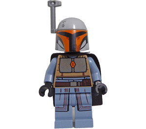 LEGO Mandalorian Tribe Warrior с Сив Каска Минифигурка