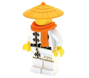 LEGO Mannequin met Oranje Hoed en Sjaal minifiguur