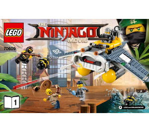 LEGO Manta Ray Bomber 70609 Instrukcje