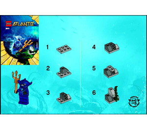 LEGO Manta Warrior Set 8073 Instructions