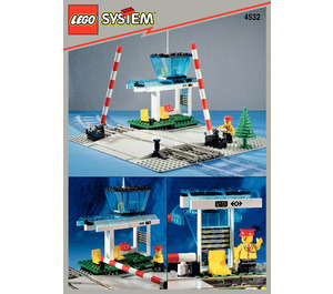 LEGO Manual Level Crossing Set 4532 Instructions