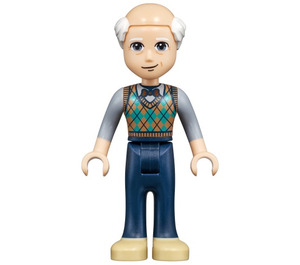 LEGO Marcel mit Fliege Minifigur