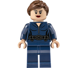 LEGO Maria Hill with Dark Blue Jumpsuit  Minifigure