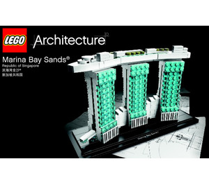 LEGO Marina Bay Sands Set 21021 Instructions