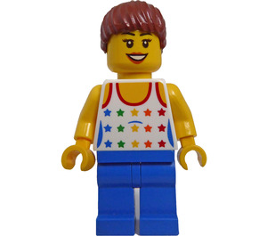 LEGO Marina Girl with Rainbow Star Tank Top Minifigure