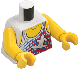 LEGO Marina Wind Surfer Torso (973 / 76382)