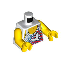 LEGO Marina Wind Surfer Torse (973 / 76382)
