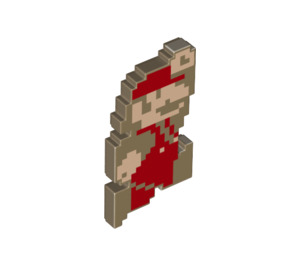 LEGO Mario - Pixelated Minifigur
