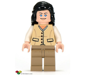 LEGO Marion Ravenwood med Brungul Utstyrsel Minifigur