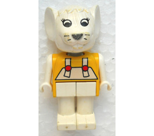 LEGO Marjorie Mouse mit Apron Fabuland Figur