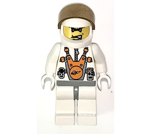 LEGO Mars Mission med Angry Ansikt Minifigur