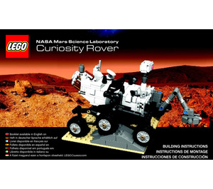 LEGO Mars Science Laboratory Curiosity Rover 21104 Instructions