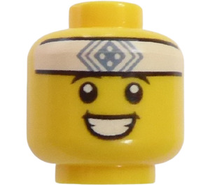 LEGO Martial Arts Boy (Recessed Solid Stud) (3626)