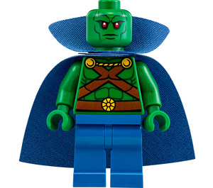 LEGO Martian Manhunter med Kappe med Halsbånd Minifigur