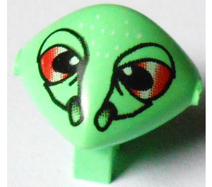 LEGO Martian Space Head with Red Eyes (30529)