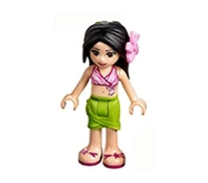 LEGO Martina, Lime Wrap Skirt minifiguur