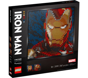 LEGO Marvel Studios Iron Man Set 31199 Packaging