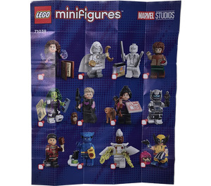 LEGO Marvel Studios Series 2 Collectable Minifigures Random box Set 71039-0 Instructions