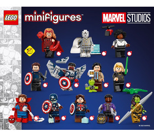 LEGO Marvel Studios Series Random Bag 71031-0 Instructies