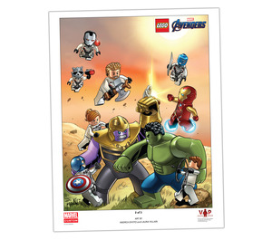 LEGO Marvel Super Heroes Poster - Avengers Endgame (5005881)