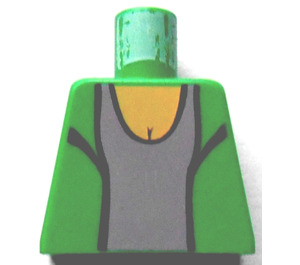 LEGO Mary Jane with Green Jacket Torso without Arms (973)