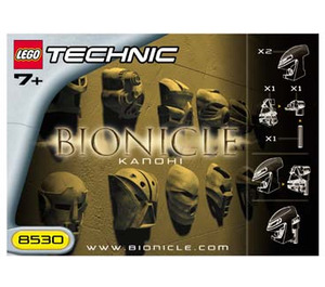 LEGO Masks Set (Non-US, Boxed) 8530-2 Packaging