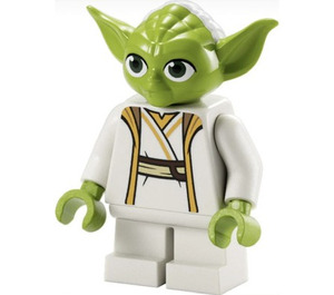 LEGO Master Yoda with White Robe Minifigure