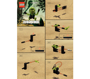 LEGO Matau Set 1418 Instructions