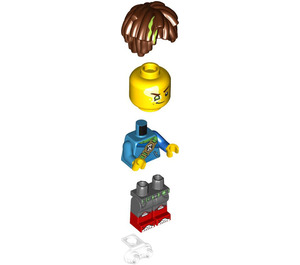 LEGO Mateo - Niskakiinnike Minihahmo