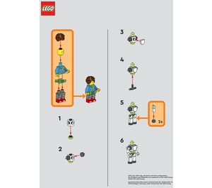 LEGO Mateo & Z-Blob Set 552301 Instructions