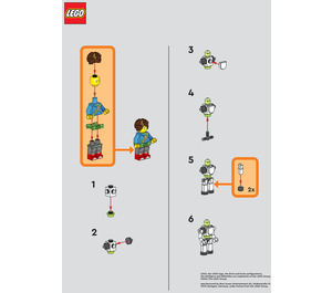 LEGO Mateo & Z-Blob 552301 Instructies