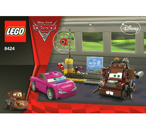 LEGO Mater's Spy Zone Set 8424 Instructions