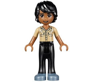 LEGO Matthew met Vleeskleur Shirt en Zwart Broek Minifiguur