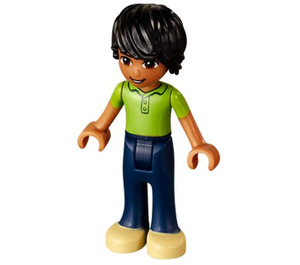 LEGO Matthew med Grön Polo Skjorta Minifigur