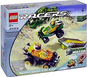 LEGO Maverick Sprinter & Hot La Flèche 4594 Packaging