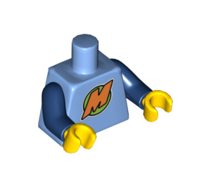 LEGO Max from the LEGO Club Torso with Dark Blue Arms and Yellow Hands (973 / 88585)