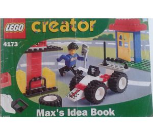 LEGO Max's Pitstop Set 4173 Instructions