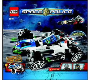 LEGO Max Security Transport 5979 Instruktioner