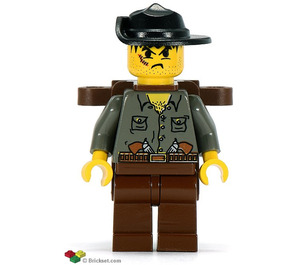 LEGO Max Villano met Rugzak minifiguur