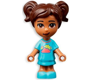 LEGO Maya med Weather Topp Minifigur