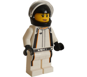 LEGO McLaren ženský Race Řidič Minifigurka