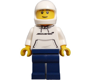 LEGO McLaren Hankøn Race Chauffør Minifigur