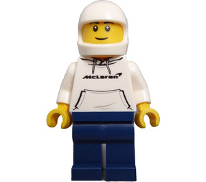 LEGO McLaren Male Race Driver minifiguur